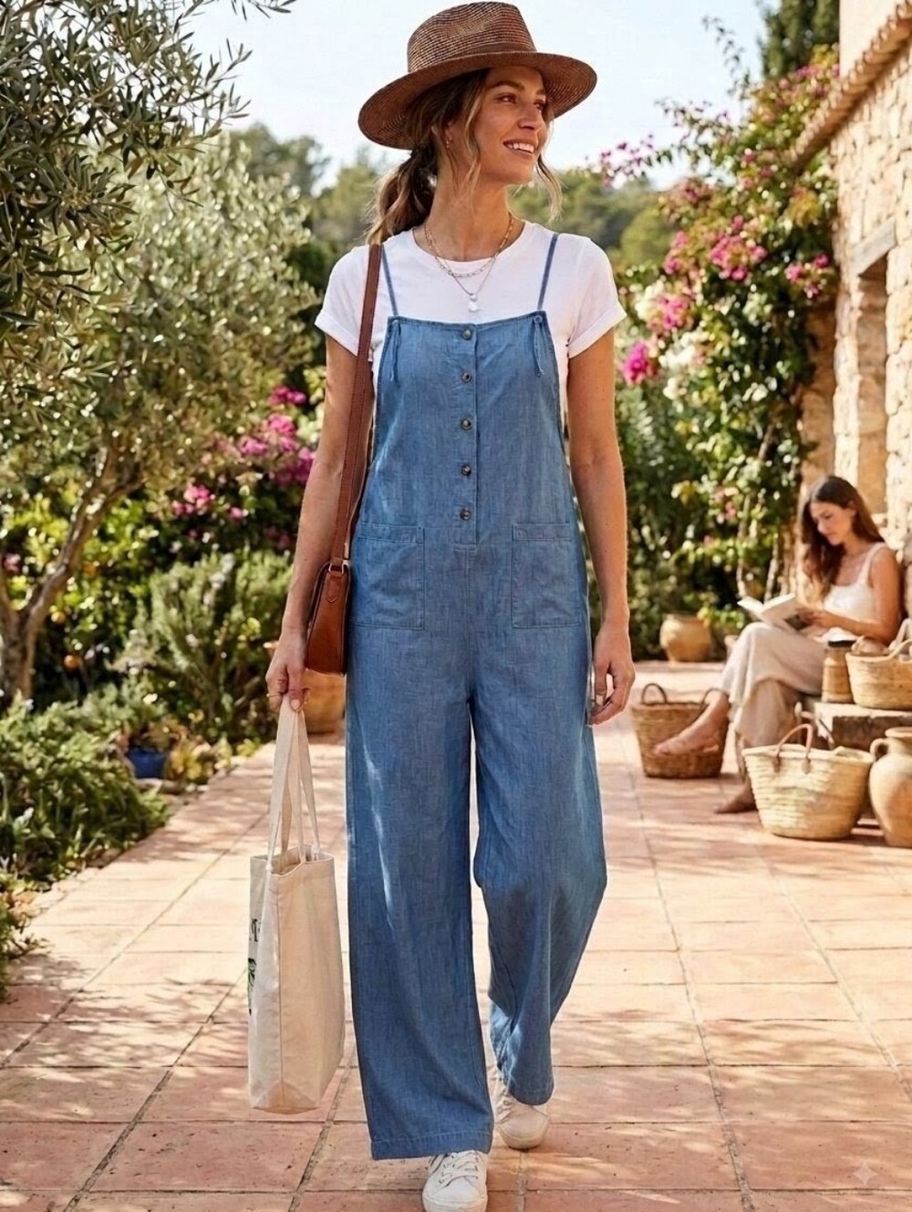 Scrap Work Boutique Women's Lightweight Overalls